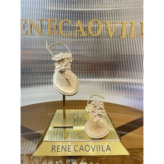 Rene caovilla Flats Sandals