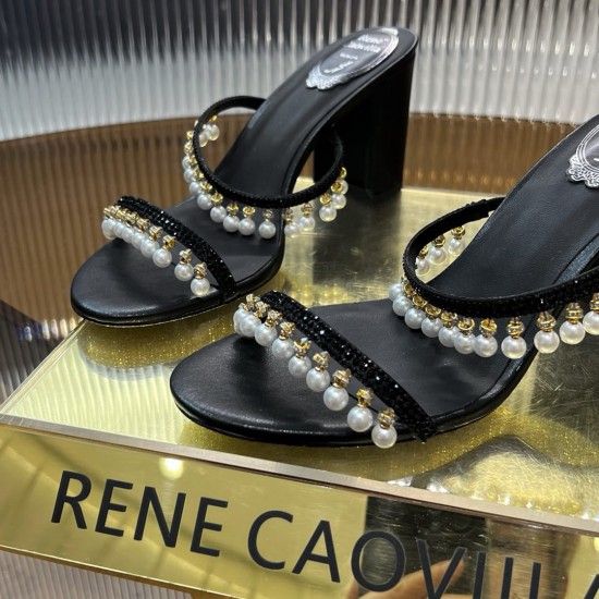 Rene caovilla Mules Sandals