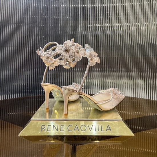 Rene caovilla Mules Pumps