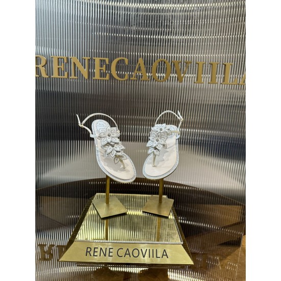 Rene caovilla Flats Sandals