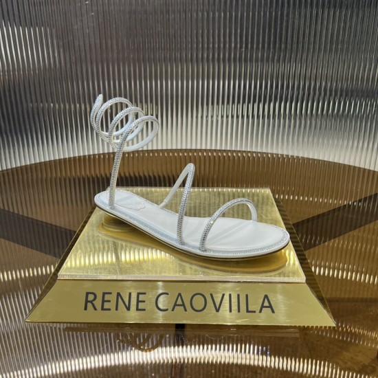 Rene caovilla Flats Sandals