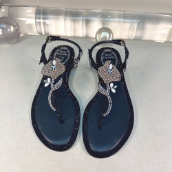 Rene caovilla Flats Sandals