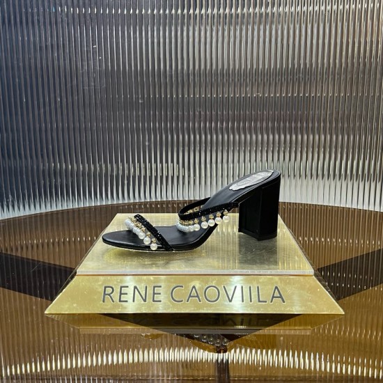 Rene caovilla Mules Sandals