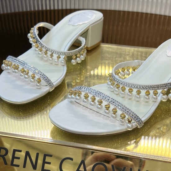 Rene caovilla Mules Sandals