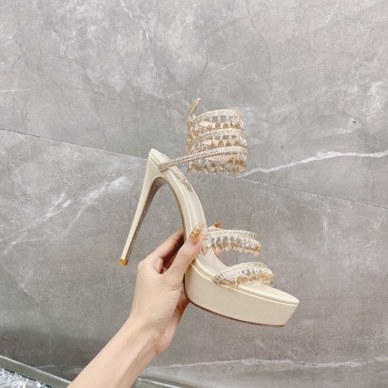 Rene caovilla Platforms Sandals