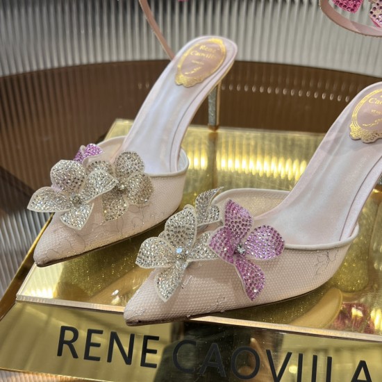 Rene caovilla Mules Pumps