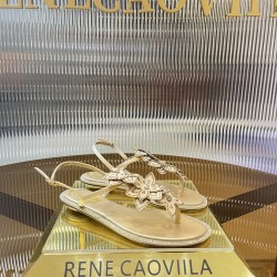 Rene caovilla Flats Sandals