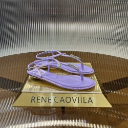 Rene caovilla Flats Sandals