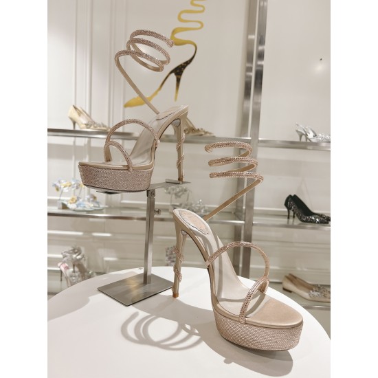 Rene caovilla Platforms Sandals