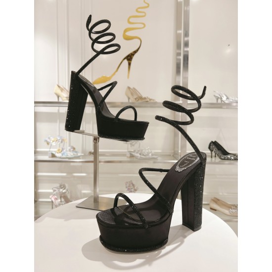 Rene caovilla Platforms Sandals