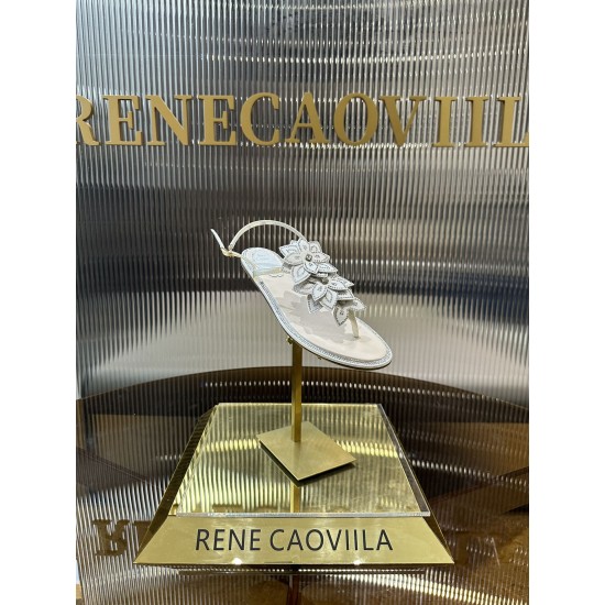 Rene caovilla Flats Sandals