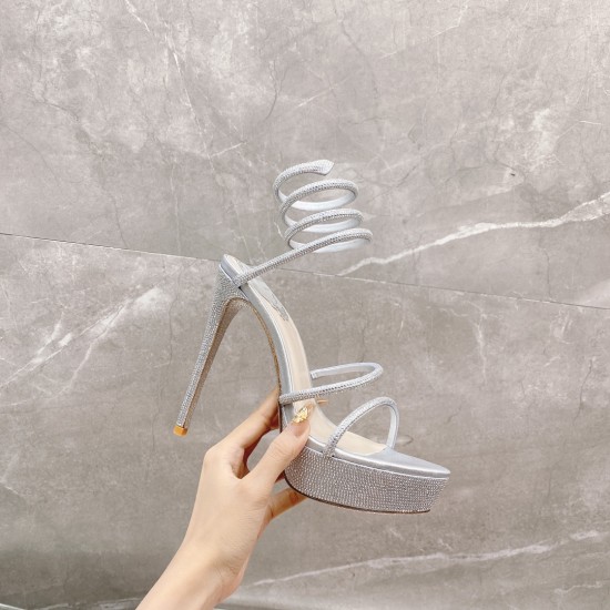 Rene caovilla Platforms Sandals