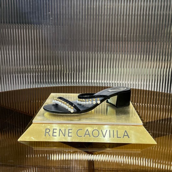 Rene caovilla Mules Sandals