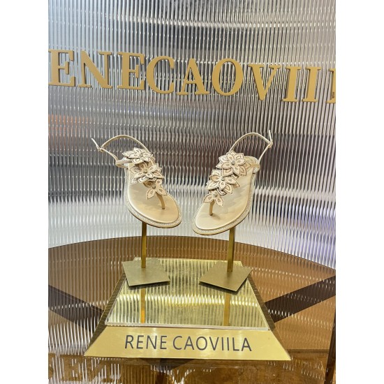 Rene caovilla Flats Sandals