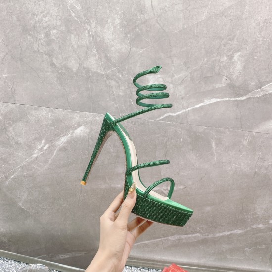 Rene caovilla Platforms Sandals