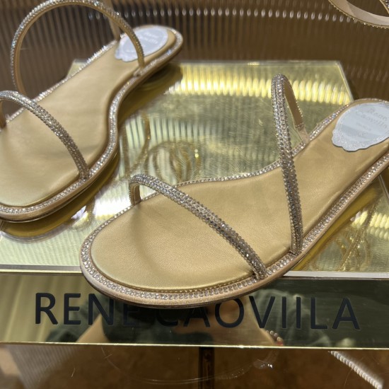 Rene caovilla Flats Sandals