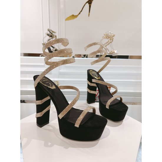 Rene caovilla Platforms Sandals