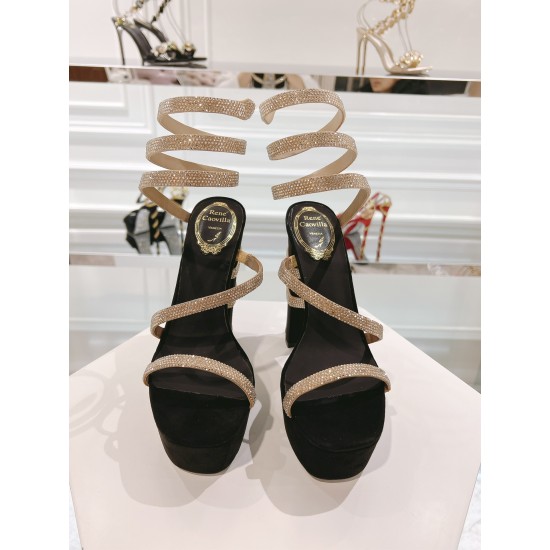 Rene caovilla Platforms Sandals