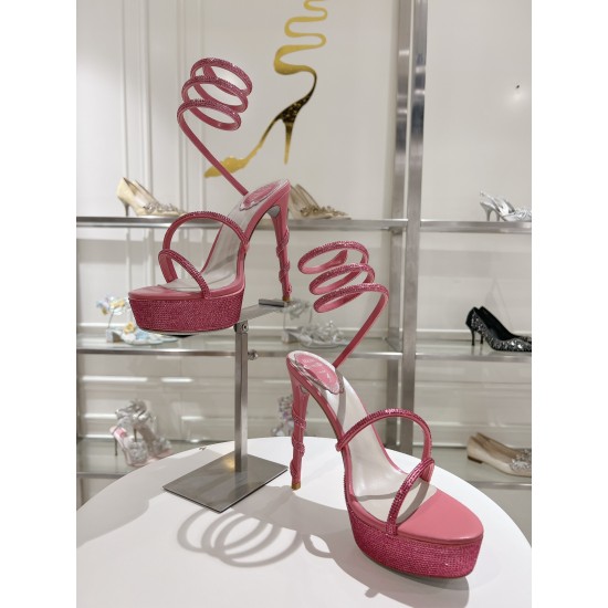 Rene caovilla Platforms Sandals