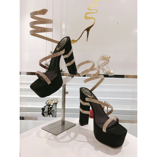 Rene caovilla Platforms Sandals