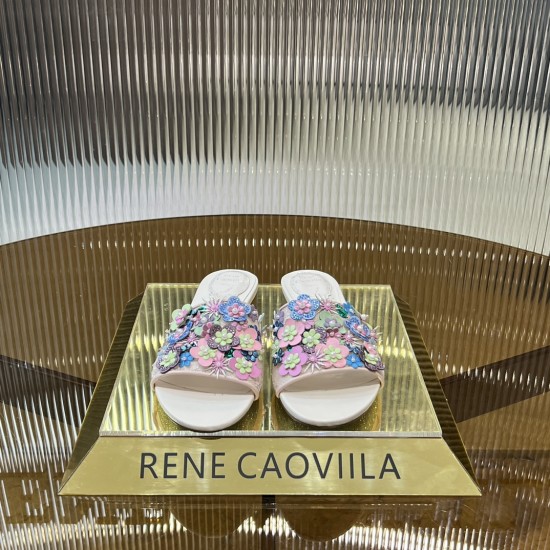 Rene caovilla Flats Sandals