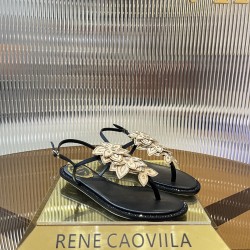 Rene caovilla Flats Sandals