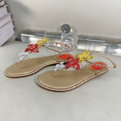 Rene caovilla Flats Sandals