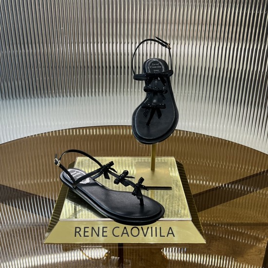 Rene caovilla Flats Sandals