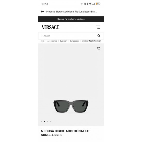 VERSACE SUNGLASSES