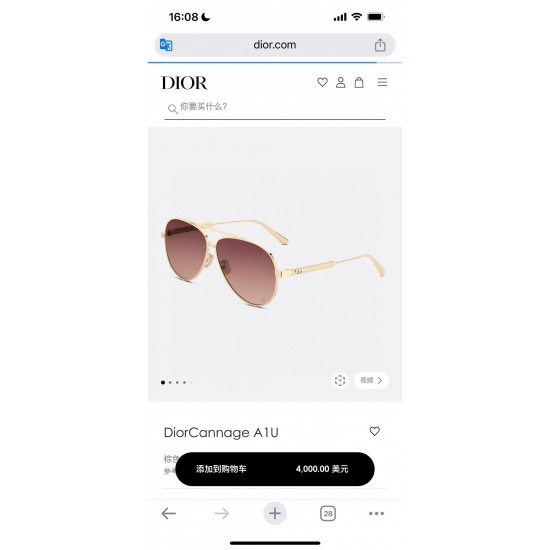 Dior SUNGLASSES