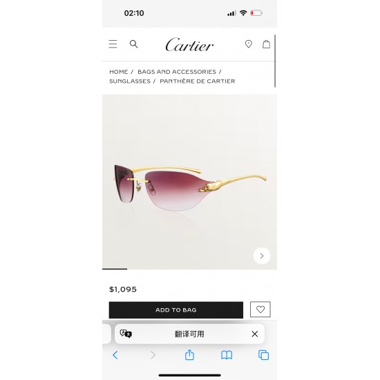 Cartier Sunglasses