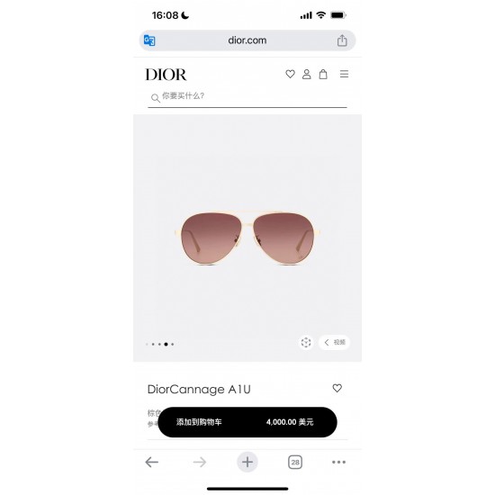 Dior SUNGLASSES