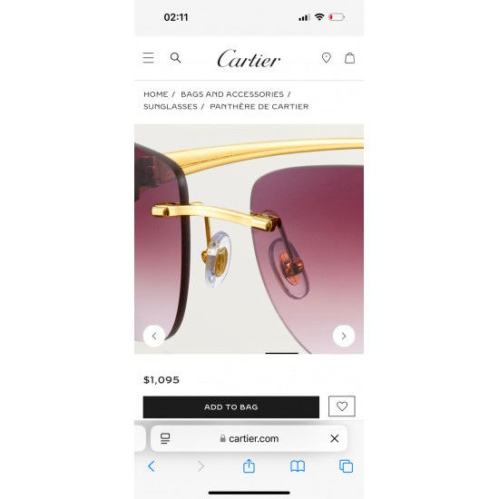 Cartier Sunglasses