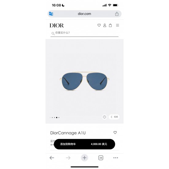 Dior SUNGLASSES