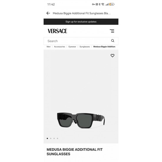 VERSACE SUNGLASSES
