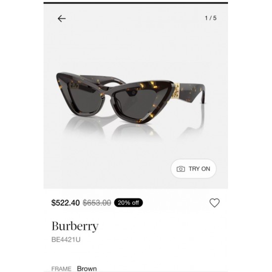 BURBERRY SUNGLASSES