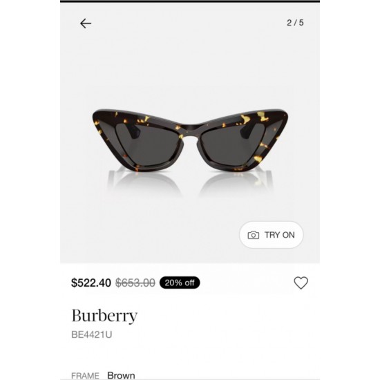 BURBERRY SUNGLASSES