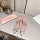 Amina Muaddi Rosie Glass Sling Amina Muaddi Rosie Glass Sling