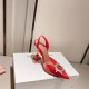 Amina Muaddi Begum Glass Crystal-embellished Pvc Slingback Amina Muaddi Begum Glass Crystal-embellished Pvc Slingback