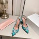 Amina Muaddi Rosie Sling Satin Pump Amina Muaddi Rosie Sling Satin Pump
