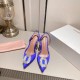 Amina Muaddi Rosie Sling Satin Pump Amina Muaddi Rosie Sling Satin Pump