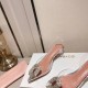 Amina Muaddi Rosie Glass Sling Amina Muaddi Rosie Glass Sling