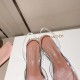Amina Muaddi Rosie Glass Sling Amina Muaddi Rosie Glass Sling