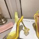 Amina Muaddi Begum Glass Crystal-embellished Pvc Slingback Amina Muaddi Begum Glass Crystal-embellished Pvc Slingback