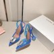 Amina Muaddi Begum Glass Crystal-embellished Pvc Slingback Amina Muaddi Begum Glass Crystal-embellished Pvc Slingback