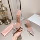 Amina Muaddi Rosie Glass Sling Amina Muaddi Rosie Glass Sling
