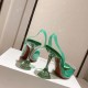 Amina Muaddi Begum Glass Crystal-embellished Pvc Slingback Amina Muaddi Begum Glass Crystal-embellished Pvc Slingback