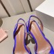 Amina Muaddi Rosie Sling Satin Pump Amina Muaddi Rosie Sling Satin Pump