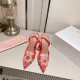 Amina Muaddi Begum Glass Crystal-embellished Pvc Slingback Amina Muaddi Begum Glass Crystal-embellished Pvc Slingback