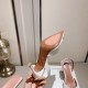 Amina Muaddi Rosie Sling Satin Pump Amina Muaddi Rosie Sling Satin Pump